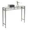 Gold Coast Julia Hall Console Table Antique Silver - Breighton Home