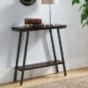 Empiria Modern Industrial Hall Stand Brown - Leick Home 1 Empiria Modern Industrial Hall Stand Brown - Leick Home -Console Tables Sales unnamed file 795