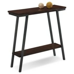 Empiria Modern Industrial Hall Stand Brown - Leick Home 10 Empiria Modern Industrial Hall Stand Brown - Leick Home -Console Tables Sales unnamed file 797