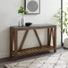 Taylen A Frame Farmhouse Entryway Console Table - Saracina Home Dark Walnut/white Oak 2 Taylen A Frame Farmhouse Entryway Console Table - Saracina Home Dark Walnut/white Oak -Console Tables Sales unnamed file 86