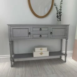 Olivia & May Traditional Wood Console Table Gray - Olivia & May 18 Olivia & May Traditional Wood Console Table Gray - Olivia & May -Console Tables Sales unnamed file 863