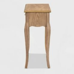 2 Drawer Clarice Natural Finished Wood and Metal Console Table Brown/Gold - Baxton Studio 13 2 Drawer Clarice Natural Finished Wood and Metal Console Table Brown/Gold - Baxton Studio -Console Tables Sales unnamed file 882