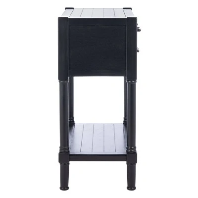 Filbert 3 Drawers Console Table - Safavieh Black 6 Filbert 3 Drawers Console Table - Safavieh Black - Image 4