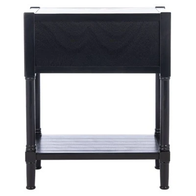 Filbert 3 Drawers Console Table - Safavieh Black 7 Filbert 3 Drawers Console Table - Safavieh Black - Image 5