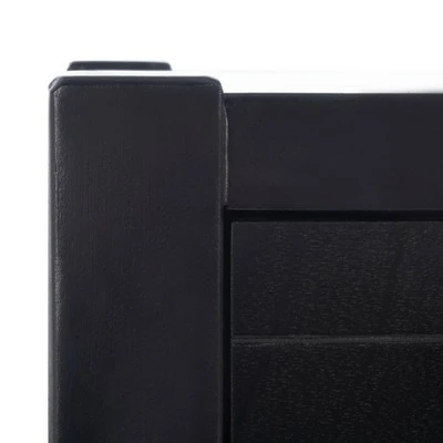 Filbert 3 Drawers Console Table - Safavieh Black 10 Filbert 3 Drawers Console Table - Safavieh Black - Image 8