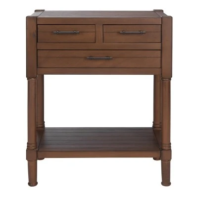 Filbert 3 Drawers Console Table - Safavieh Black 15 Filbert 3 Drawers Console Table - Safavieh Black - Image 13