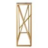 Arendale Faux Marble Skinny Console Table Gray/Gold - Aiden Lane 1 Arendale Faux Marble Skinny Console Table Gray/Gold - Aiden Lane -Console Tables Sales unnamed file 919
