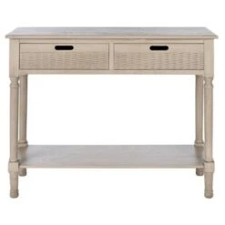 Landers 2 Drawers Console Table - Safavieh Greige 31 Landers 2 Drawers Console Table - Safavieh Greige -Console Tables Sales unnamed file 936