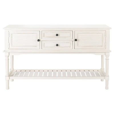 Tate 2 Drawers and 2 Doors Console Table - Safavieh Greige 16 Tate 2 Drawers and 2 Doors Console Table - Safavieh Greige - Image 14